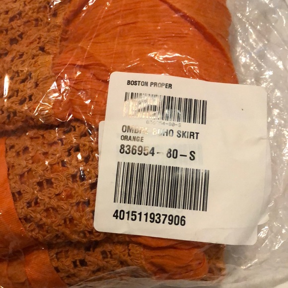 Boston Proper Ombré Boho Skirt - Picture 5 of 6